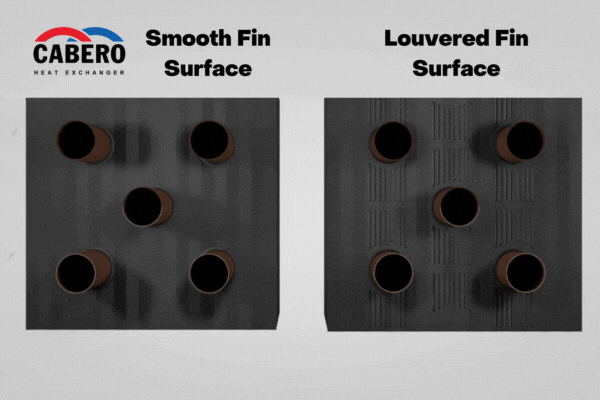smooth fin surface